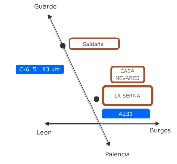Localización en la Comarca